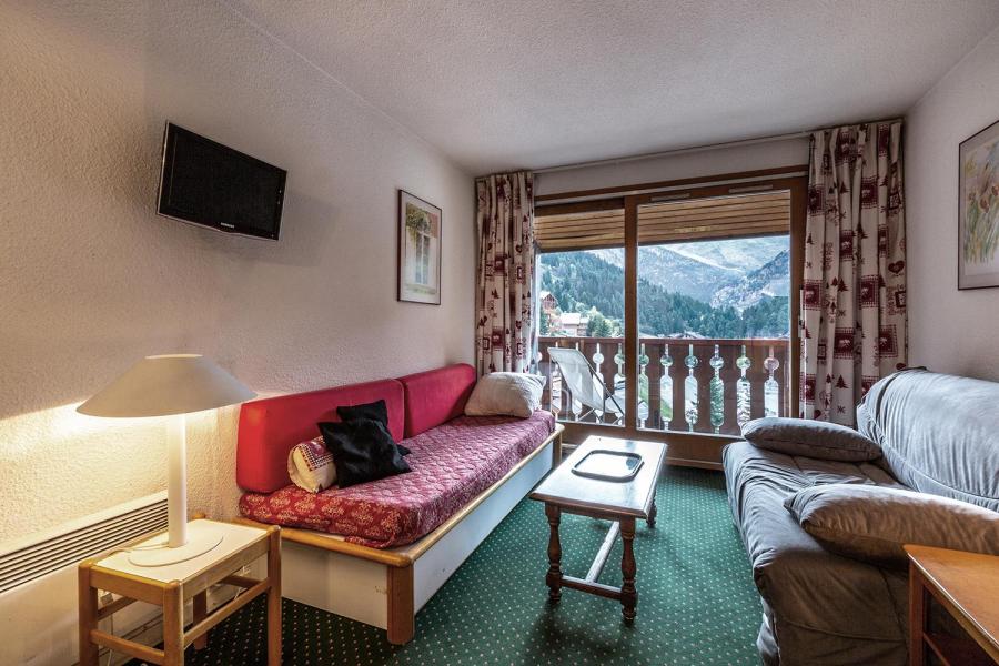 Rent in ski resort 2 room apartment cabin 6 people (409) - Résidence le Plan du Lac - Méribel-Mottaret - Living room