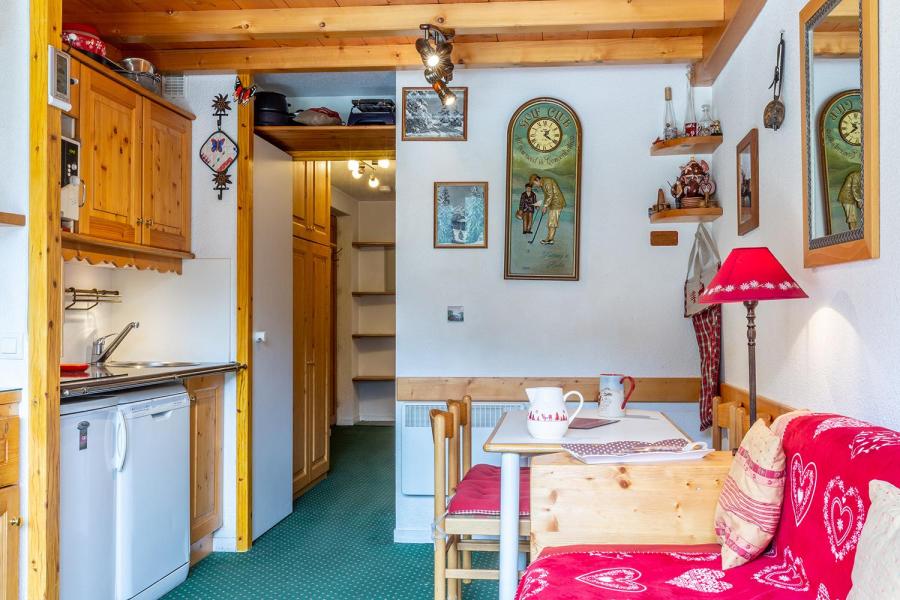 Ski verhuur Appartement 2 kamers 4 personen (313) - Résidence le Plan du Lac - Méribel-Mottaret - Woonkamer