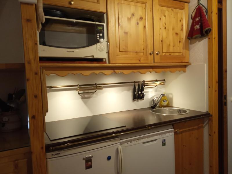 Location au ski Appartement 2 pièces 4 personnes (313) - Résidence le Plan du Lac - Méribel-Mottaret - Kitchenette