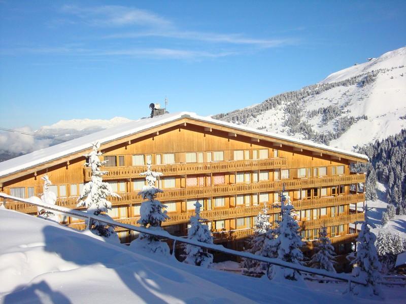 Location au ski Appartement 2 pièces 5 personnes (810) - Résidence le Plein Soleil - Méribel-Mottaret - Extérieur hiver