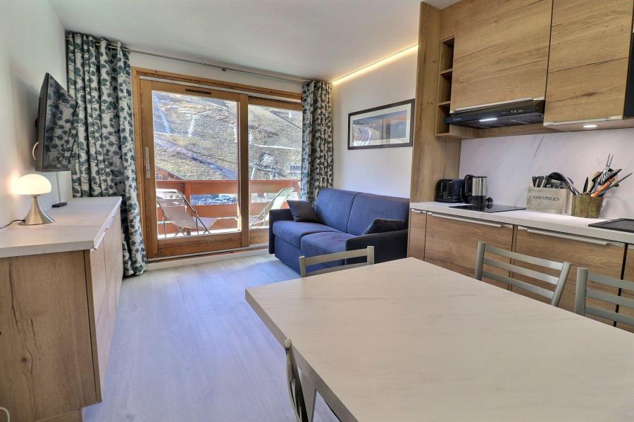Аренда на лыжном курорте Квартира студия со спальней для 4 чел. (203) - Résidence le Pralin - Méribel-Mottaret