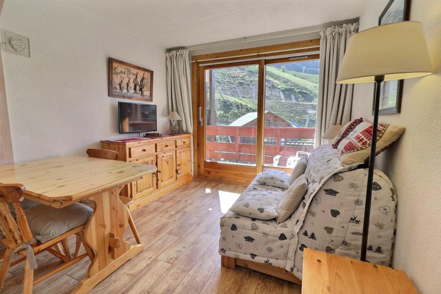 Ski verhuur Appartement 2 kamers 4 personen (210) - Résidence le Pralin - Méribel-Mottaret - Woonkamer