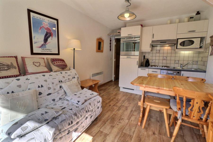 Location au ski Appartement 2 pièces 4 personnes (210) - Résidence le Pralin - Méribel-Mottaret - Séjour