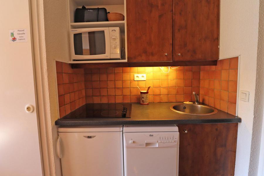 Location au ski Appartement duplex 2 pièces cabine 6 personnes (614) - Résidence le Pralin - Méribel-Mottaret - Kitchenette