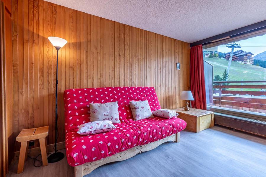 Ski verhuur Appartement 2 kamers 5 personen (302) - Résidence le Ruitor - Méribel-Mottaret - Woonkamer