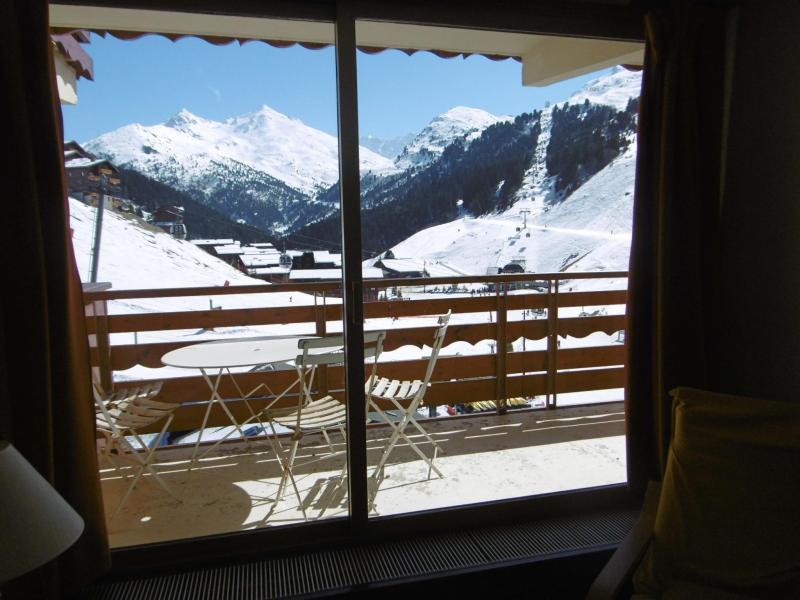 Ski verhuur Appartement 2 kamers 5 personen (804) - Résidence le Ruitor - Méribel-Mottaret - Balkon