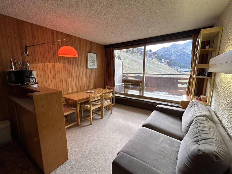 Ski verhuur Studio bergnis 4 personen (603) - Résidence le Ruitor - Méribel-Mottaret - Woonkamer