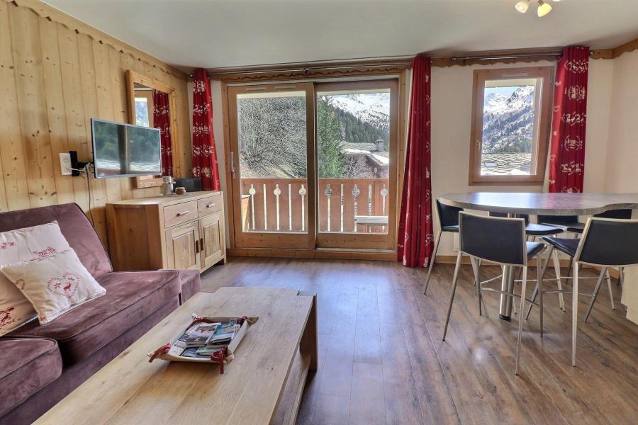 Ski verhuur Appartement 2 kabine kamers 6 personen (05) - Résidence le Sérac - Méribel-Mottaret - Woonkamer