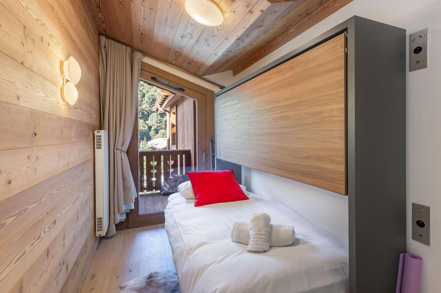 Skiverleih 5-Zimmer-Holzhütte für 8 Personen (10) - Résidence le Tuéda - Méribel-Mottaret - Schlafzimmer