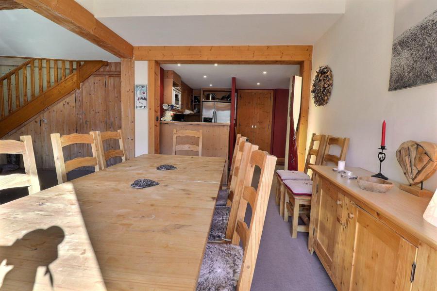 Rent in ski resort 5 room apartment 10 people (711) - Résidence les Crets - Méribel-Mottaret - Dining area