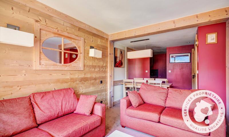 Location au ski Appartement 3 pièces 6 personnes (46m²) - Résidence les Crêts - Maeva Home - Méribel-Mottaret - Extérieur hiver