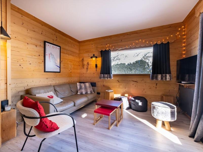 Аренда на лыжном курорте Апартаменты 3 комнат кабин 8 чел. (003) - Résidence les Erines - Méribel-Mottaret