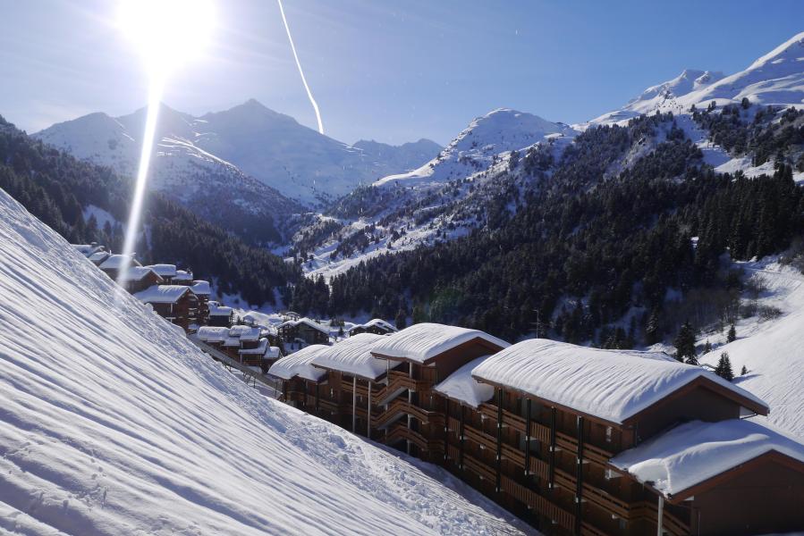 Аренда на лыжном курорте Квартира студия кабина для 4 чел. (002) - Résidence les Plattières - Méribel-Mottaret