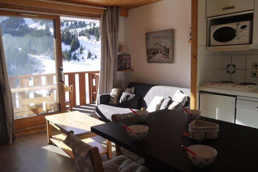 Аренда на лыжном курорте Квартира студия кабина для 4 чел. (032) - Résidence les Plattières - Méribel-Mottaret