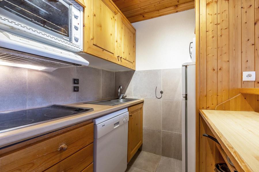 Ski verhuur Appartement 3 kabine kamers 7 personen (003) - Résidence les Plattières - Méribel-Mottaret - Keukenblok