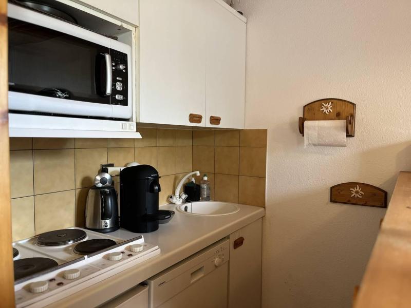 Ski verhuur Appartement 3 kamers 6 personen (001) - Résidence les Plattières - Méribel-Mottaret - Keuken