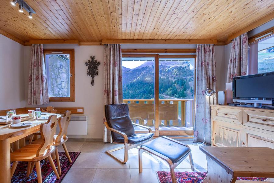 Location au ski Appartement 3 pièces cabine 7 personnes (003) - Résidence les Plattières - Méribel-Mottaret - Séjour