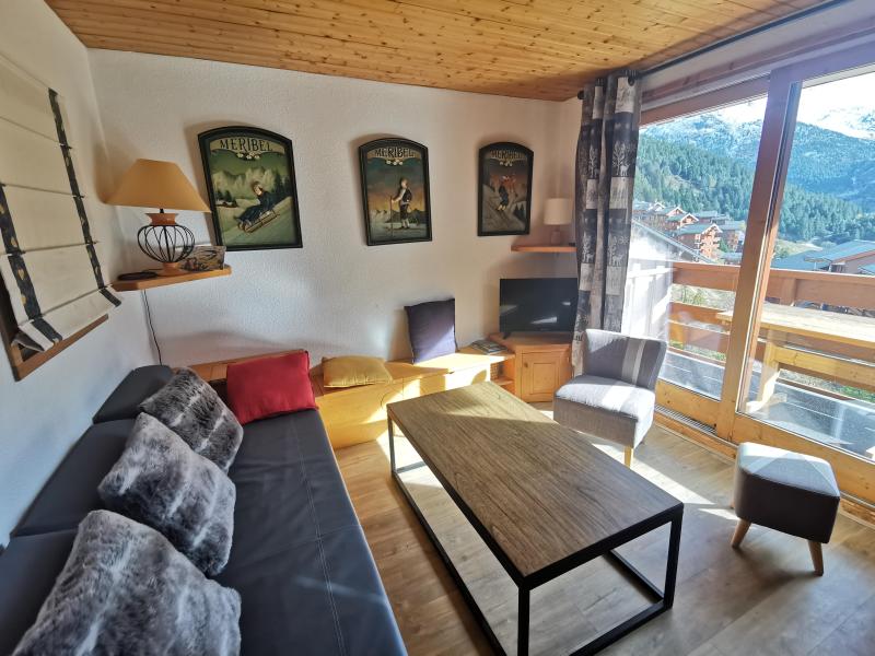 Location au ski Appartement 3 pièces coin montagne 6 personnes (033) - Résidence les Plattières - Méribel-Mottaret - Séjour