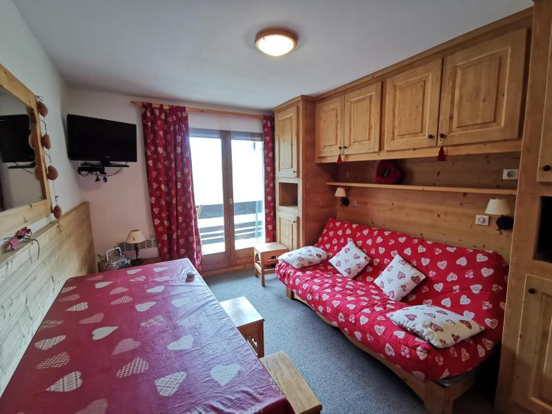 Ski verhuur Appartement 2 kamers 4 personen (041) - Résidence les Provères - Méribel-Mottaret - Woonkamer