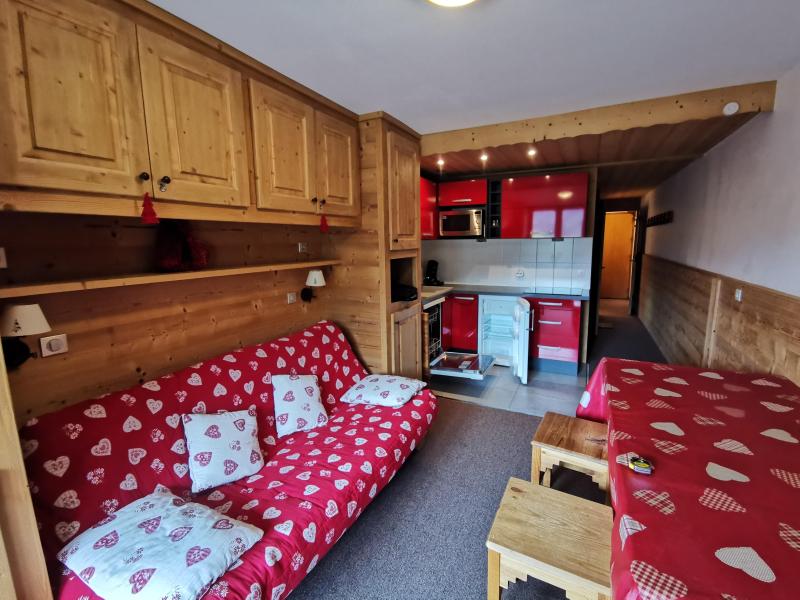 Ski verhuur Appartement 2 kamers 4 personen (041) - Résidence les Provères - Méribel-Mottaret - Woonkamer