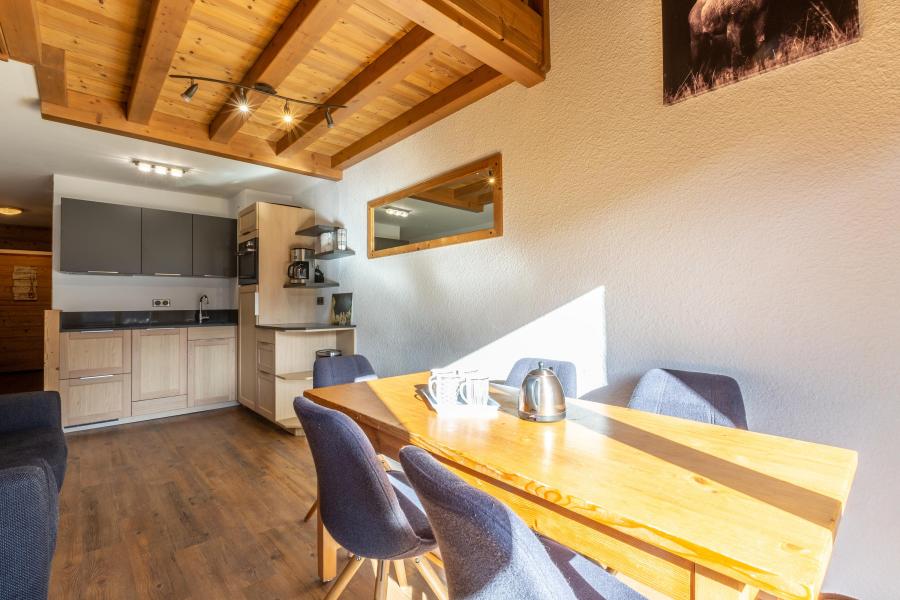 Location au ski Appartement 3 pièces mezzanine 8 personnes (066) - Résidence les Provères - Méribel-Mottaret - Séjour