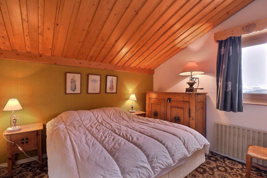 Skiverleih 2-Zimmer-Holzhütte für 6 Personen (036) - Résidence Mont Vallon - Méribel-Mottaret - Schlafzimmer