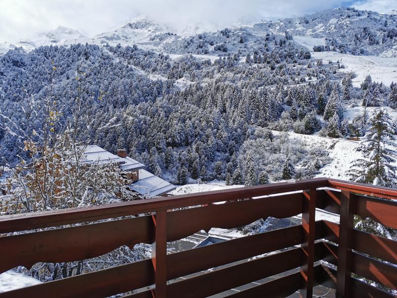 Soggiorno sugli sci Appartamento 3 stanze con cabina per 6 persone (002) - Résidence Moraine - Méribel-Mottaret - Terrazza