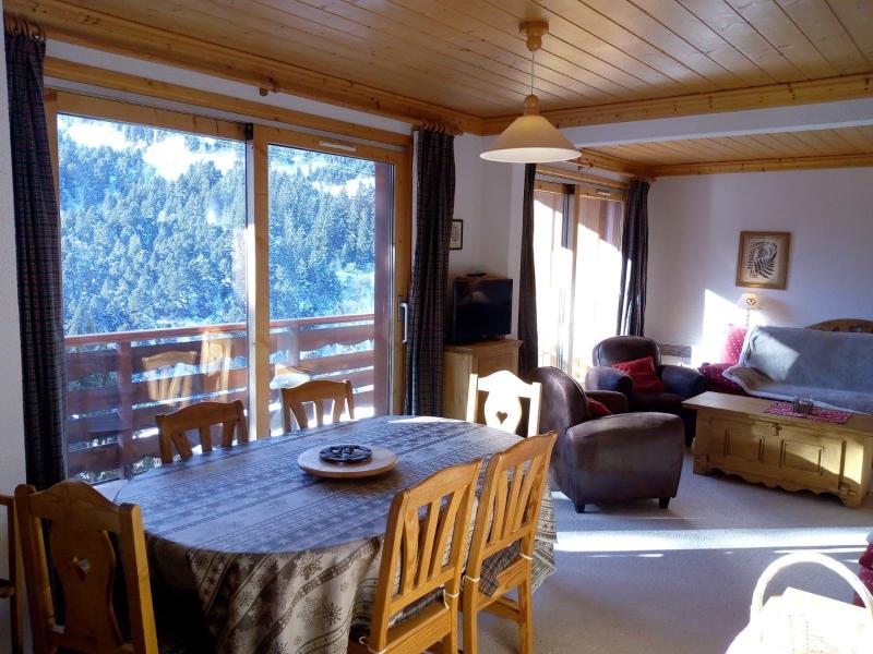 Ski verhuur Appartement 2 kabine kamers 7 personen (021) - Résidence Moraine - Méribel-Mottaret - Eetkamer