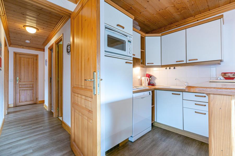 Location au ski Appartement 2 pièces cabine 6 personnes (002) - Résidence Moraine - Méribel-Mottaret - Kitchenette