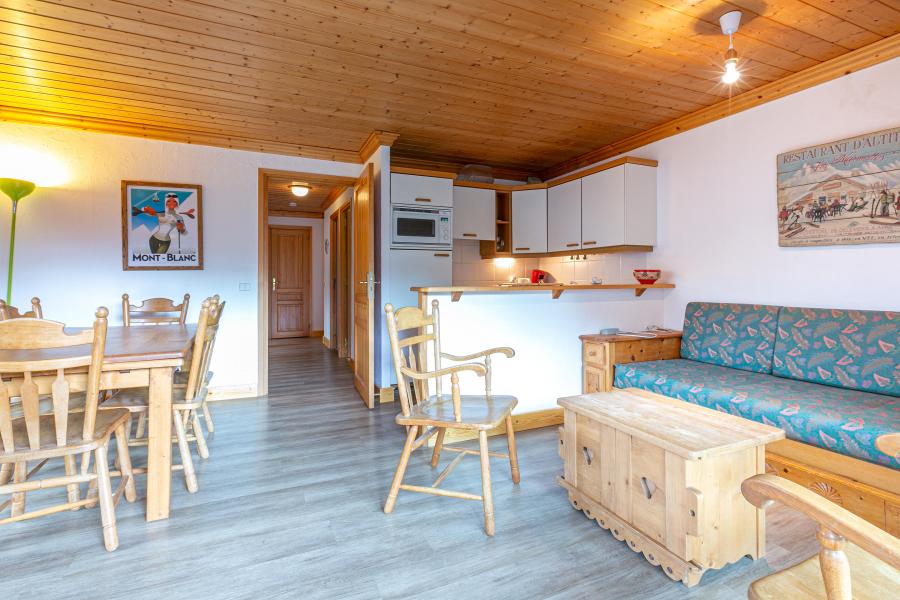 Location au ski Appartement 2 pièces cabine 6 personnes (002) - Résidence Moraine - Méribel-Mottaret - Séjour