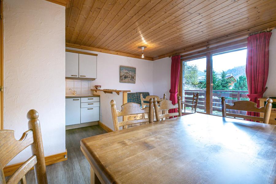 Location au ski Appartement 2 pièces cabine 6 personnes (002) - Résidence Moraine - Méribel-Mottaret - Séjour