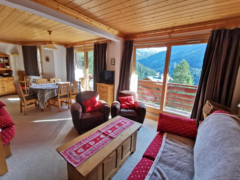 Location au ski Appartement 2 pièces cabine 7 personnes (021) - Résidence Moraine - Méribel-Mottaret - Séjour