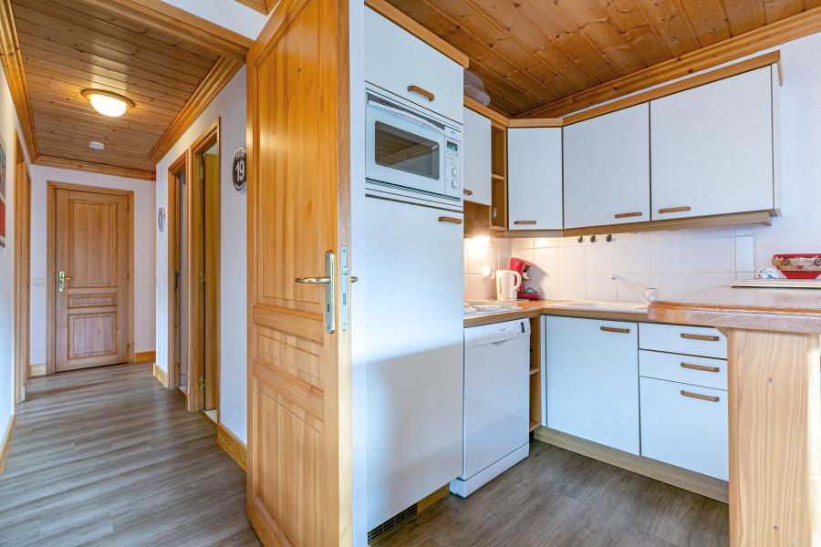 Location au ski Appartement 3 pièces cabine 6 personnes (002) - Résidence Moraine - Méribel-Mottaret - Kitchenette