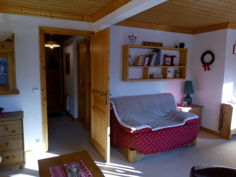 Location au ski Appartement 3 pièces cabine 7 personnes (021) - Résidence Moraine - Méribel-Mottaret - Banquette