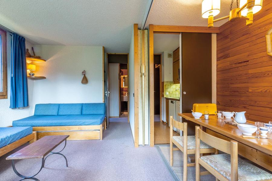 Skiverleih 2-Zimmer-Appartment für 4 Personen (007) - Résidence Nantchu - Méribel-Mottaret - Wohnzimmer