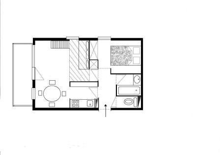 Location au ski Appartement 2 pièces mezzanine 5 personnes (010) - Résidence Nantchu - Méribel-Mottaret - Plan