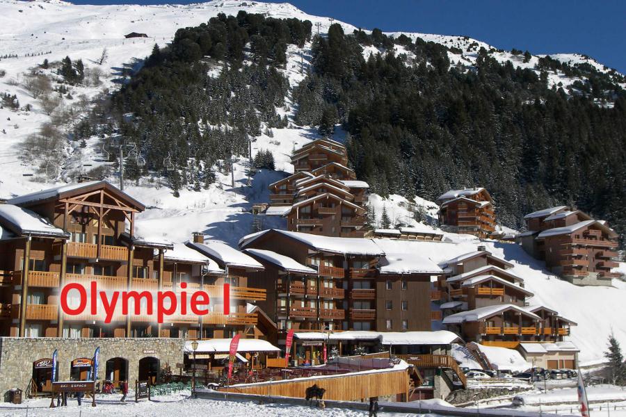 Vacances en montagne Résidence Olympie I - Méribel-Mottaret - Extérieur hiver