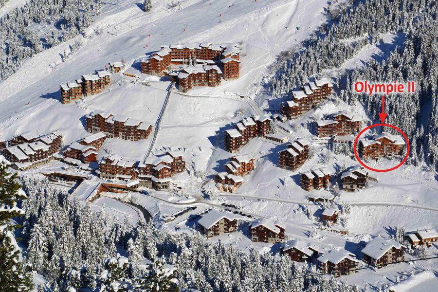 Location au ski Résidence Olympie II - Méribel-Mottaret - Extérieur hiver
