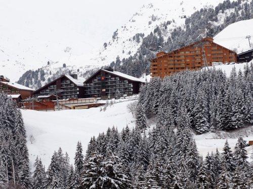 Location au ski Résidence Pierre & Vacances les Bleuets - Méribel-Mottaret - Extérieur hiver