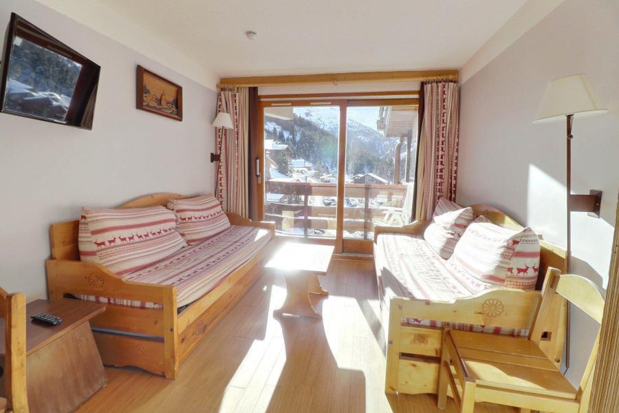 Аренда на лыжном курорте Апартаменты дуплекс 3 комнат 6 чел. (410) - Résidence Plan du Lac - Méribel-Mottaret