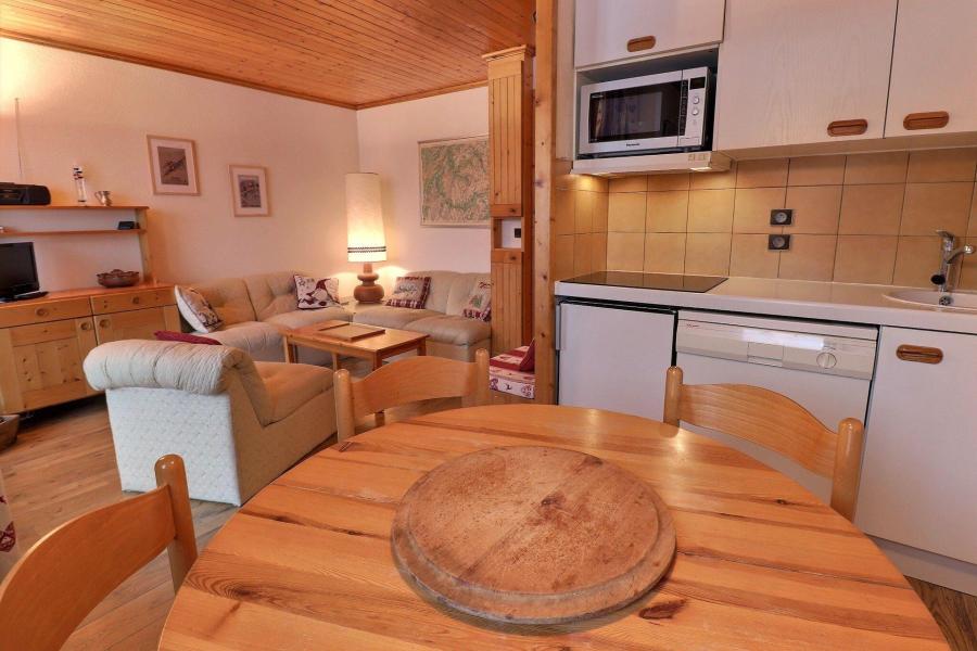 Location au ski Appartement 2 pièces cabine 4 personnes (005) - Résidence Plattières - Méribel-Mottaret - Salle à manger