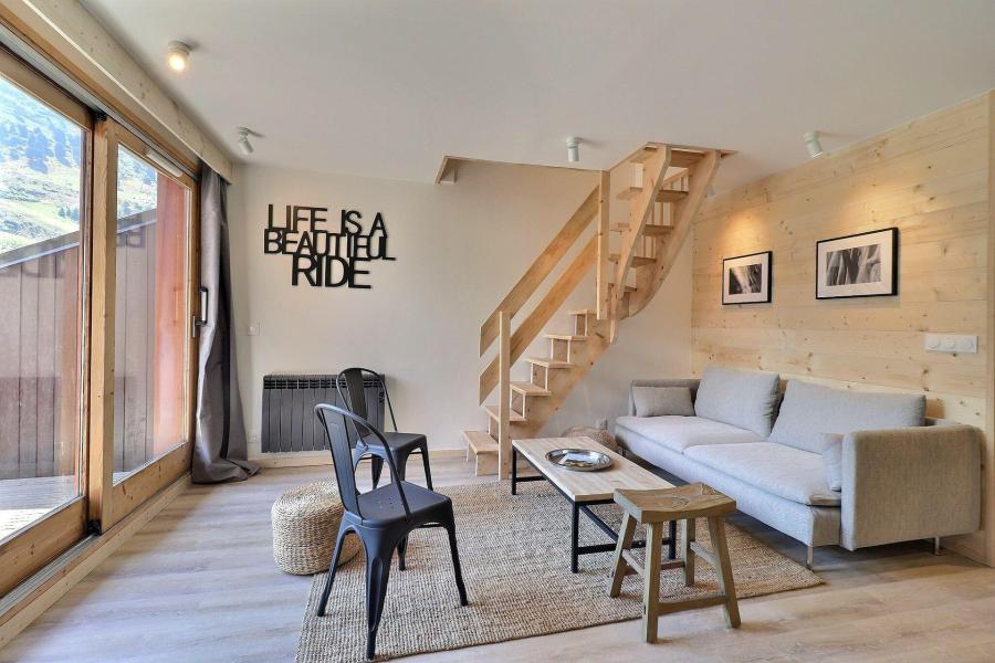Location au ski Appartement duplex 5 pièces 8 personnes (039) - Résidence Plattières - Méribel-Mottaret - Séjour