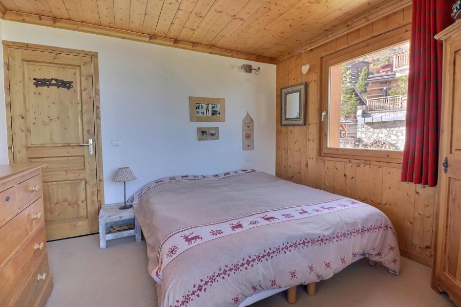 Skiverleih 3-Zimmer-Holzhütte für 6 Personen (911) - Résidence Plein Soleil - Méribel-Mottaret - Schlafzimmer