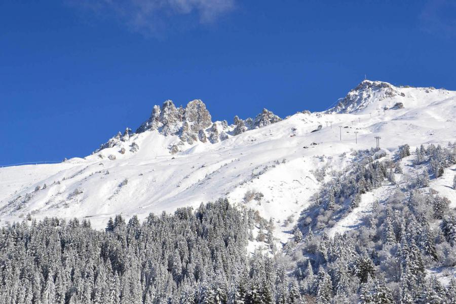 Vacances en montagne Résidence Plein Soleil - Méribel-Mottaret - Extérieur hiver