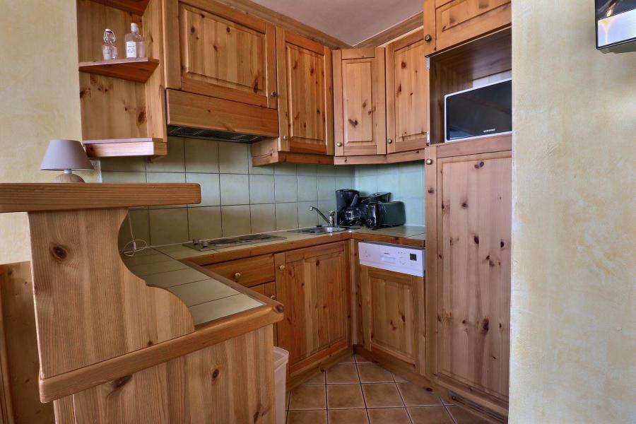 Alquiler al esquí Apartamento 2 piezas para 4 personas (1114) - Résidence Plein Soleil - Méribel-Mottaret - Kitchenette