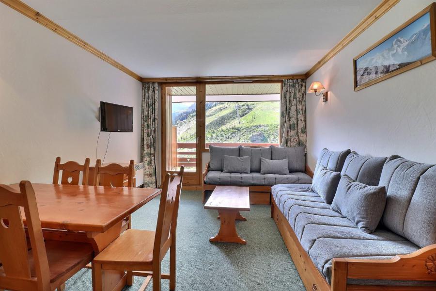 Ski verhuur Appartement 2 kamers 5 personen (1007) - Résidence Plein Soleil - Méribel-Mottaret - Woonkamer