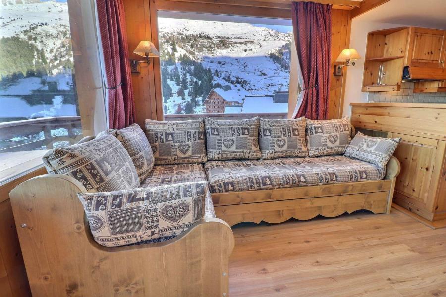 Location au ski Appartement 2 pièces 4 personnes (818) - Résidence Plein Soleil - Méribel-Mottaret - Séjour