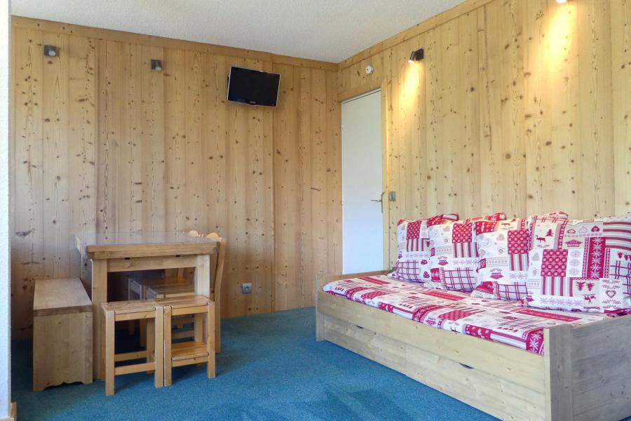 Ski verhuur Studio 4 personen (701) - Résidence Plein Soleil - Méribel-Mottaret - Woonkamer