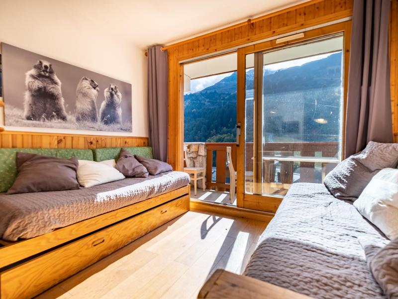 Rent in ski resort Studio sleeping corner 4 people (815) - Résidence Pralin - Méribel-Mottaret