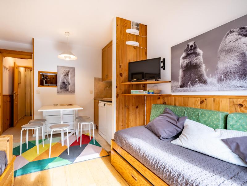 Rent in ski resort Studio sleeping corner 4 people (815) - Résidence Pralin - Méribel-Mottaret
